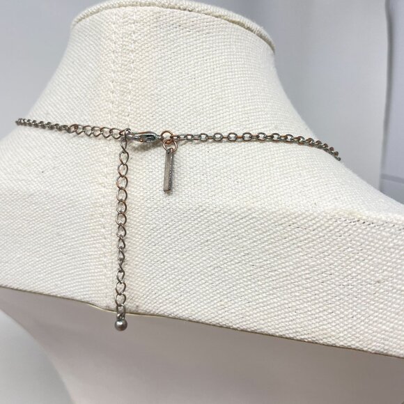 Freedom Brand Pendant Chain Necklace Southwest Silver-Tone‎ Turquoise Color - Picture 6 of 11